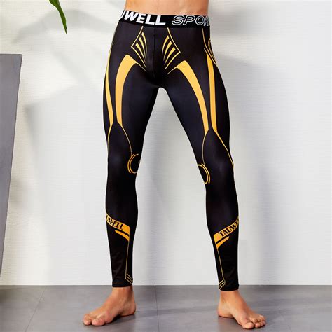 Hot Tauwell New Men Tight Yoga Sports Joggers Gym Trousers