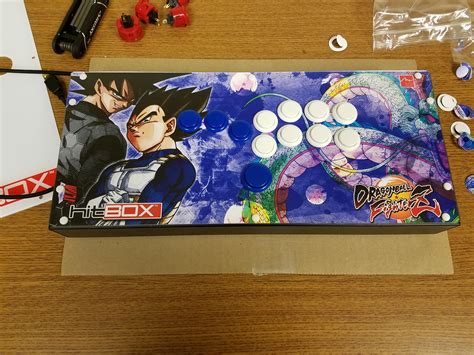 Finished The Dragonball Theming On My Hitbox Rdragonballfighterz
