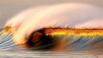 Waves Water Wallpapers Wave Ocean Background Golden