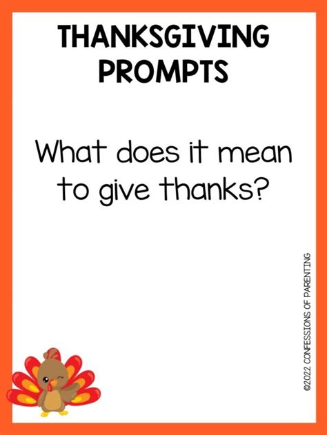 50 Thanksgiving Journal Prompts Confessions Of Parenting Fun Games