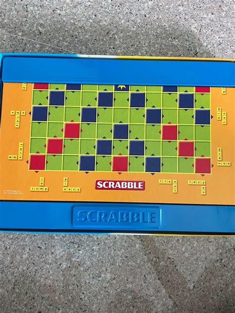 Junior Scrabble Board Game Hobbies And Toys Toys And Games On Carousell