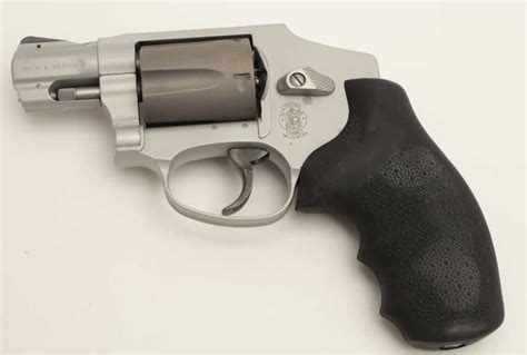 Smith And Wesson Model 342 Airlite Ti Da Hammerless Revolver 38 Special
