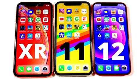 Iphone Xr Vs Iphone 11 Vs Iphone 12 Speed Test Youtube