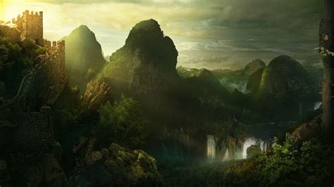 Fantasy Landscape Wallpapers Top Free Fantasy Landscape Backgrounds