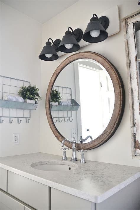 Lighting is an often overlooked but key component of a home's style. DIY Farmhouse Bathroom Vanity Light Fixture