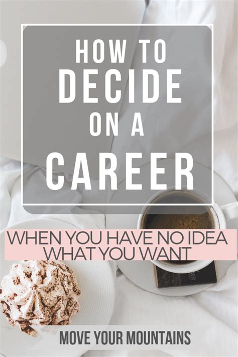 How To Determine The Perfect Career For You Career Career Decisions