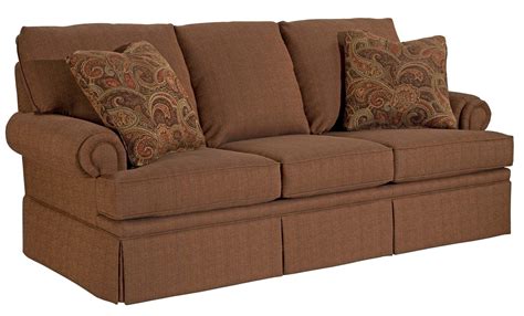 Broyhill Furniture Jenna 78 Stationary Sofa With Rolled Arms Find
