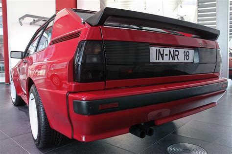 Sportquattro From Rear View Youngtimer