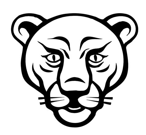 Welcome to my channel bright art academy. lion head clipart for kids black and white - Clipground