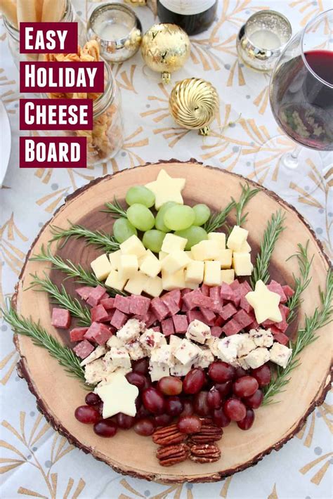 They are healthy, yummy and super easy to make. A Christmas Tree Shaped Holiday Cheese Board is the most ...