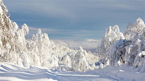 K Snow Mountains Clouds K D K Hd Wallpaper Rare Gallery