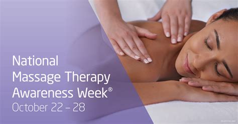 national massage therapy awareness week® northwestern medicine delnor health and fitness center