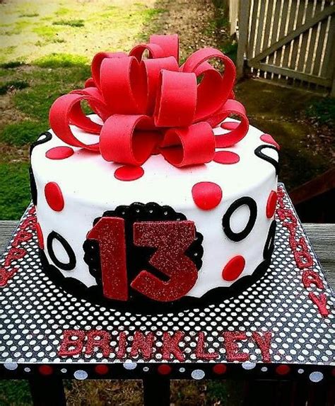 13th Birthday Cake Decorated Cake By Alicia Cakesdecor