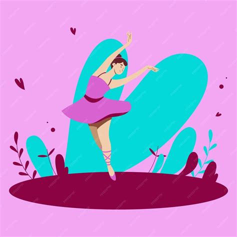 Premium Vector Ballet Illustration Vector Graphics