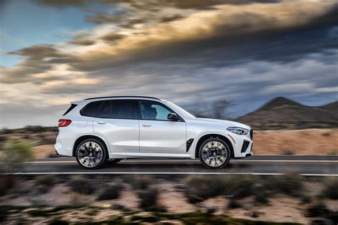 The All New Bmw X5 M Competition In Colour Mineral White Metallic And