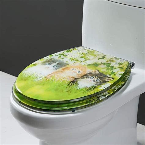 Buy Toilet Seat Quick Release Soft Close Toilet Lid Simple Top Fixing Urea Formaldehyde Resin