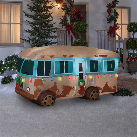 Gemmy Airblown Christmas Inflatable National Lampoon Christmas Vacation Rv Scene Wellnestcares