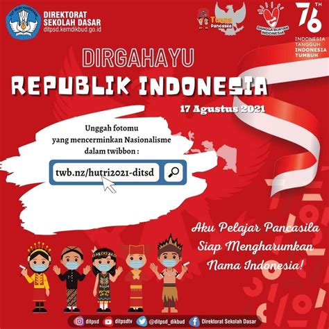 Twibbon Dirgahayu Republik Indonesia 17 Agustus 2021 Direktorat