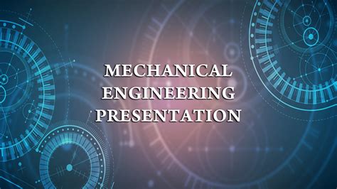 Free Mechanical Engineering Powerpoint Template Printable Templates