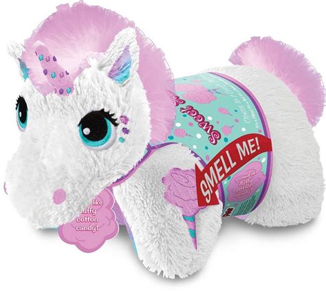 Sweet Scented My Pillow Pets Plush Cotton Candy Unicorn These New