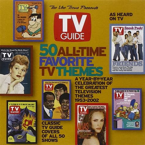 Tv Guide 50 All Time Favorite Tv Themes Teevee Toons Presents Chris