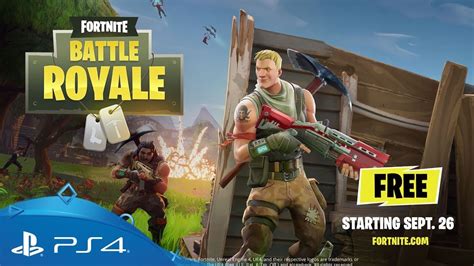 Fortnite Battle Royale Gameplay Trailer Ps4 Youtube