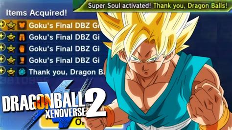 In the meantime you can also check out the second set of cards added to the game's other mode. How to get End Of Z Goku Outfit w/ A O.P. Z-Soul?| Dragon Ball Xenoverse 2 - YouTube