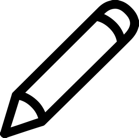 Pencil Svg Png Icon Free Download (#428525) - OnlineWebFonts.COM