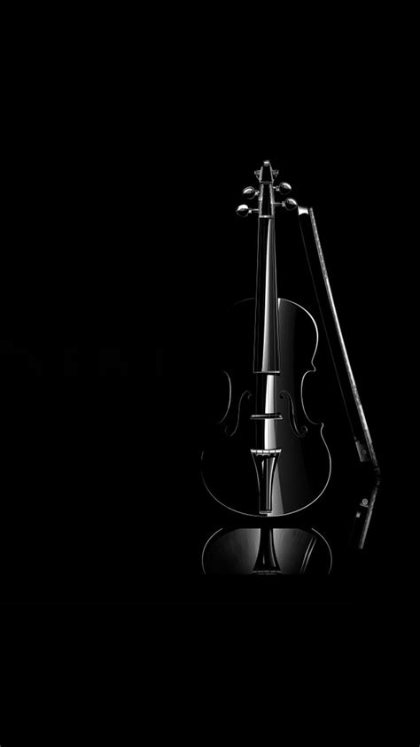 Black Violin Elegant Iphone 6 Wallpaper Hd Free Download