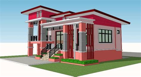 Modern Elevated Two Bedroom One Storey House Ulric Home
