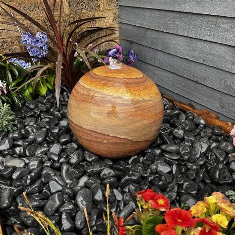 Sandstone Sphere 30cm Natural Stone Water Feature