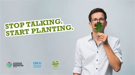 Stop Talking Start Planting — Plant For The Planet Die Zeit Ist