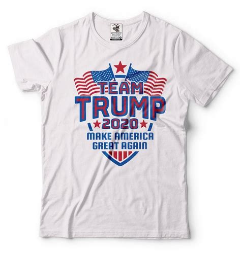 Team Trump 2024 T Shirt Election Day Donald Trump Support Make Etsy