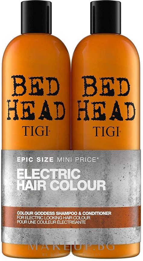 Tigi Bed Head Colour Godess шамп 750ml балс 750ml Комплект