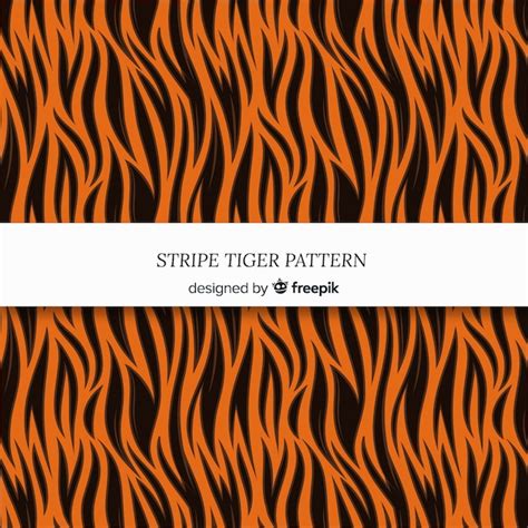 Free Vector Tiger Stripes Background