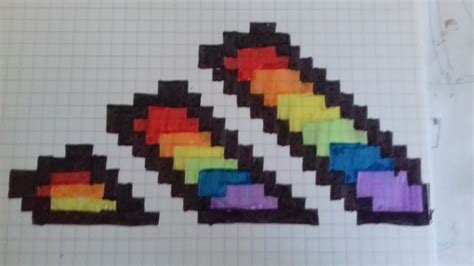 Tuto Comment Dessiner Le Logo Adidas Multicolore En Pixel Art Youtube