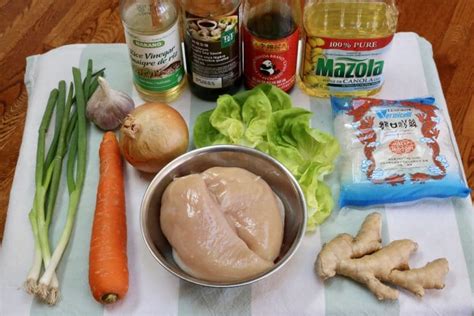 Chicken Yuk Sung Chinese Lettuce Wraps Recipe Dobbernationloves