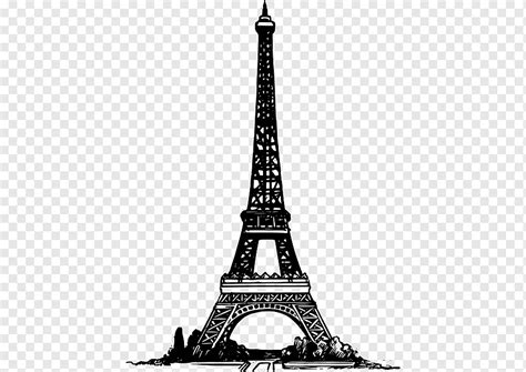 Torre Eiffel Libro De Escritorio Torre Eiffel Monocromo Fondo De