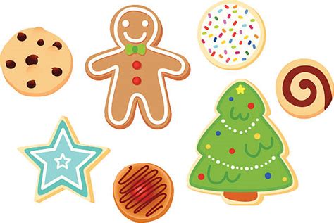 Plate of christmas cookies clipart. Best Cookie Illustrations, Royalty-Free Vector Graphics ...
