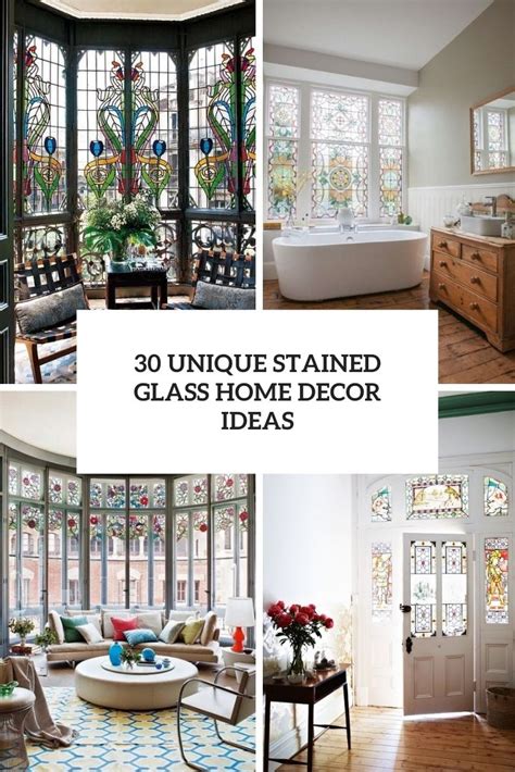 30 Unique Stained Glass Home Decor Ideas Shelterness