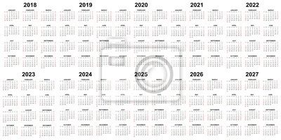 This website shows every (annual) calendar including 2021, 2022 and 2023. 10 jahre kalender - 2018, 2019, 2020, 2021, 2022, 2023 ...