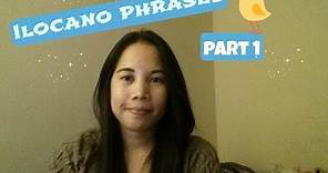 Learn Ilocano: Ilocano Phrases!
