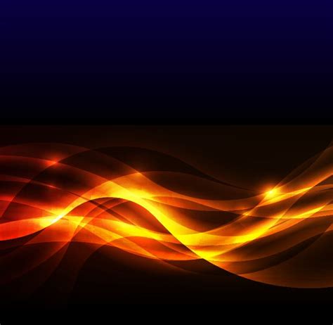 Abstract Golden Glow Background Vector Illustration Free Vector Graphics All Free Web