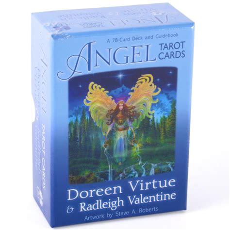 Angel Tarot Deck By Radleigh Valentine Purple Lotus