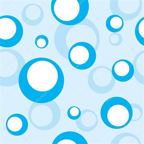 Water Bubbles Seamless Background — Stock Vector © Rosinka 2515781