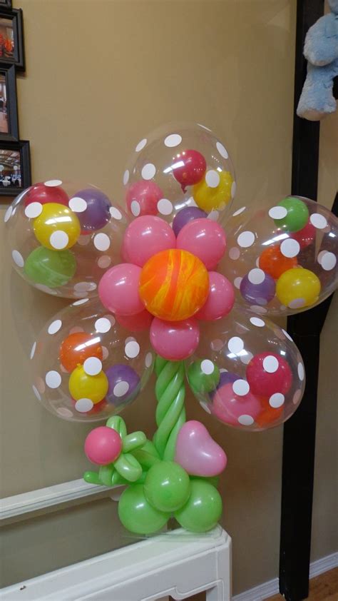 Explore our selection of foil number balloons , foil letter balloons, and foil shape balloons to find the right look for your celebration. Bright colorful flower balloons | Balloons, Balloon crafts ...