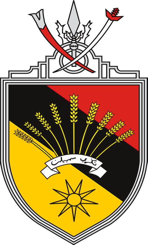 Bendera negeri perak darul ridzuan mengandungi tiga warna berjalur putih, kuning dan hitam. File:Coat of arms of Negeri Sembilan.svg - Wikipedia