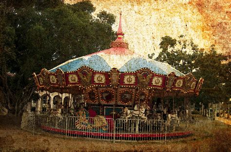 Vintage Carousel Photograph By Pete Rems