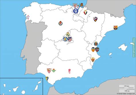 Map Of La Liga 2021 Teams Troll Football