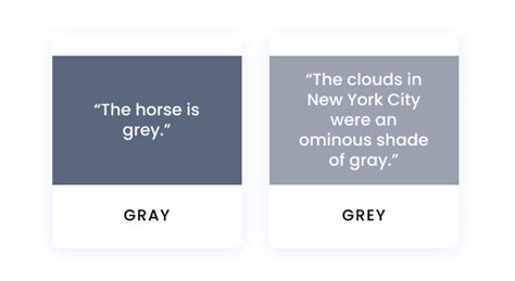 Gray Or Grey Whats The Right Spelling Writer